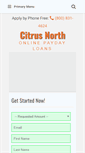 Mobile Screenshot of citrusnorth.com