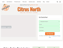 Tablet Screenshot of citrusnorth.com